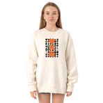 Tshirthane P21868S4050 Ekru Kadın Sweatshirt