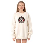 Tshirthane P23200S7517 The Purge the Forever Purge Ekru 2ip Kadın Sweatshirt