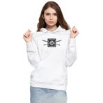 Tshirthane P23379S8910 The Wheel Of Time Aiel 3ip Kapşonlu Kadın Beyaz Sweatshirt
