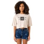 Tshirthane P23393S2800 The Wheel Of Time Aiel Bej Kadın Crop