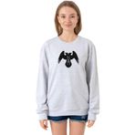 Tshirthane P23460S987 Thor's Ravens Huginn and Muninn Grimelanj 2ip Kadın Sweatshirt