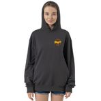 Tshirthane P23732S6274 Big Bang Theory Bang Logo Füme 2 ip Kapüşonlu Kadın Sweatshirt