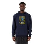 Tshirthane P23822S2075 Blue Beetle Lettern Lacivert 3 ip Kapüşonlu Erkek Sweatshirt