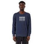 Tshirthane P23901S2859 Call of Duty Warzone Buy Me Back İndigo 2ip Erkek Sweatshirt