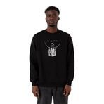 Tshirthane P23989S6351 Siyah Erkek Sweatshirt