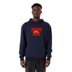 Tshirthane P24205S8802 Dream Still Over Lacivert 3 ip Kapüşonlu Erkek Sweatshirt