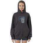 Tshirthane P24335S5511 Gen V Godolkin University Abbreviation Füme 2 ip Kapüşonlu Kadın Sweatshirt
