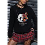 Tshirthane Panda Baskılı Unisex Sweatshirt