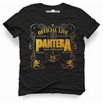 Tshirthane Pantera 101 Proof Siyah Erkek T-shirt