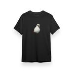 Tshirthane Penguen Siyah Kısa Kol Erkek T-shirt