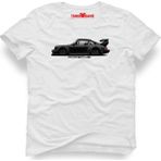 Tshirthane Porsche 911 Beyaz Erkek T-Shirt - XS