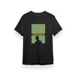 Tshirthane Prison Break Long Siyah Kısa Kol Erkek T-shirt