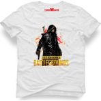 Tshirthane Pubg Battle Royale Beyaz Erkek T-Shirt - XS