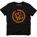 Tshirthane Pubg Shield Siyah Erkek T-Shirt - XL