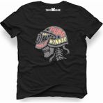 Tshirthane Pubg Skull Siyah Erkek T-Shirt - M