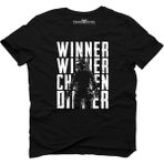 Tshirthane Pubg Winner Soldier Siyah Erkek T-Shirt - XS