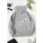 Tshirthane Pusula Sırt Baskılı Unisex Sweatshirt