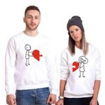 Tshirthane Puzzle Heart Sevgili Kombinleri Sweatshirt Kombini, Erkek, M, N11PTTSV20SW328-Tek Ürün Fiyatıdır, Kombin Yapmak İçin En Az 2 Adet Sepete Ekleyiniz