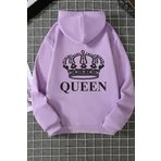 Tshirthane Quenn Sırt Baskılı Unisex Sweatshirt