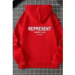 Tshirthane Represent Sırt Baskılı Unisex Sweatshirt