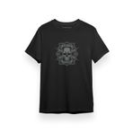 Tshirthane Respect Few Fear None Siyah Kısa Kol Erkek T-shirt