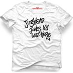 Tshirthane Riverdale Jughead Jones Was Here Beyaz Erkek T-Shirt - XS