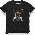 Tshirthane Roblox Logo Siyah Erkek T-shirt