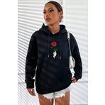 Tshirthane Rose Baskılı Unisex Sweatshirt