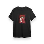 Tshirthane Rurouni Kenshin Killer Poster Siyah Kısa Kol Erkek T-shirt