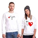 Tshirthane Sen Benim Eksik Parçamsın Sevgili Kombinleri Sweatshirt Kombini, Kadın, XS-Tek Ürün Fiyatıdır, Kombin Yapmak İçin En Az 2 Adet Sepete Ekleyiniz