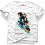 Tshirthane Sensei8 Beyaz Erkek T-Shirt - XL