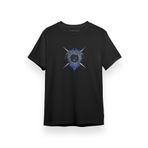 Tshirthane Shadow and Bone Squaller Siyah Kısa Kol Erkek T-shirt