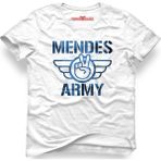 Tshirthane Shawn Mendes Army Beyaz Erkek T-Shirt - L