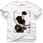 Tshirthane Shawn Mendes Gitar Beyaz Erkek T-Shirt - XL
