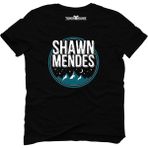 Tshirthane Shawn Mendes Mountain Siyah Erkek T-shirt