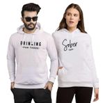 Tshirthane Sober Drinking Sevgili Kombinleri Kapüşonlu Kombini, Erkek, 2XL-Tek Ürün Fiyatıdır, Kombin Yapmak İçin En Az 2 Adet Sepete Ekleyiniz