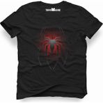 Tshirthane Spider Örümcek Siyah Erkek T-Shirt - L