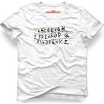 Tshirthane Stranger Things - Christmas Lights Beyaz Erkek T-Shirt - XS
