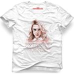 Tshirthane Stranger Things Max Beyaz Erkek T-Shirt - L