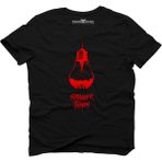Tshirthane Stranger Things Red Lamb Siyah Erkek T-Shirt - XS