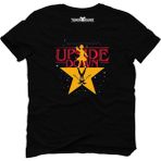 Tshirthane Stranger Things The Upside Down Star Siyah Erkek T-Shirt