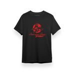 Tshirthane Surferboy Pizza Siyah Kısa Kol Erkek T-shirt