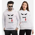 Tshirthane Tasty 2'li Sevgili Sweatshirt