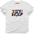 Tshirthane Teen Wolf Logo Beyaz Erkek T-shirt