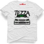 Tshirthane Tezza Cars Beyaz Erkek T-Shirt - XL