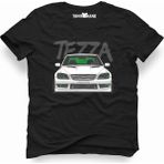 Tshirthane Tezza Siyah Erkek T-Shirt - XL