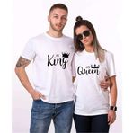 Tshirthane The King His Queen Sevgili Kombinleri Tshirt Kombini, Erkek, XL-Tek Ürün Fiyatıdır, Kombin Yapmak İçin En Az 2 Adet Sepete Ekleyiniz