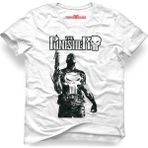 Tshirthane The Punisher Frank Castle Jon Bernthal Beyaz Erkek T-Shirt - XS