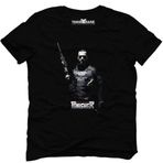 Tshirthane The Punisher War Zone Siyah Erkek T-shirt