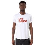 Tshirthane The Warning Logo Beyaz Bisiklet Yaka Erkek T-shirt